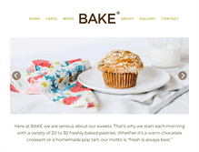 Tablet Screenshot of getbakedchicago.com